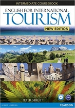 کتاب انگلیش فور اینترنشنال توریسم اینترمدیت English for International Tourism: Intermediate S.B+W.B+CD+DVD