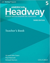 کتاب معلم American Headway 5 (3rd) Teachers book