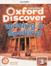 خرید کتاب آکسفورد دیسکاور 3 ویرایش دوم رایتینگ اند اسپلینگ Oxford Discover 3 2nd - Writing and Spelling
