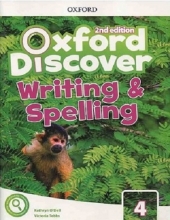 خرید کتاب آکسفورد دیسکاور 4 ویرایش دوم رایتینگ اند اسپلینگ Oxford Discover 4 2nd - Writing and Spelling