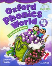 کتاب آکسفورد فونیکس ورلد Oxford Phonics World 4