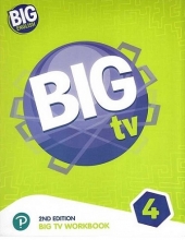 خرید کتاب بیگ انگلیش بیگ تی وی 4 ورک بوک ویرایش دوم Big English 4 Big TV Workbook 2nd