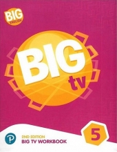 خرید کتاب بیگ انگلیش بیگ تی وی 5 ورک بوک ویرایش دوم Big English 5 Big TV Workbook 2nd