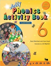 خرید کتاب جولی فونیکس اکتیویتی بوک و ورک بوک 6 Jolly Phonics activity book and work book