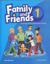 کتاب Family and Friends Test & Evaluation 1