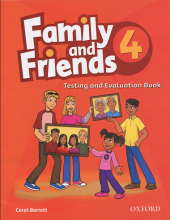 کتاب Family and Friends Test & Evaluation 4