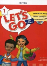 خرید کتاب معلم لتس گو ویرایش پنجم Lets Go 5th 1 Teachers Pack + DVD
