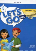 خرید کتاب معلم لتس گو ویرایش پنجم Lets Go 5th 3 Teachers Pack + DVD