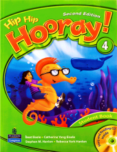 کتابHip Hip Hooray 4 Student Book & Workbook 2nd Edition with CD