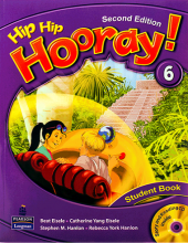کتابHip Hip Hooray 6 Student Book & Workbook 2nd Edition with CD