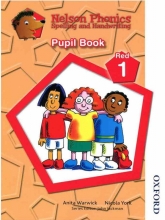 خرید کتاب نلسون فونیکس رد Nelson Phonics Red 1 - Spelling And Handwriting - Pupil Book