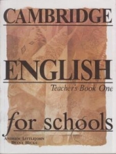 خرید کتاب معلم انگلیش فور اسکول Cambridge English for Schools Teacher’s Book One