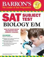 خرید کتاب آزمون اس ای تی Barrons SAT Subject Test Biology EM 5th Edition