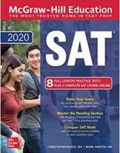 خرید کتاب مک گرو هیل ادجوکیشن اس ای تی پیپربک 2020McGraw Hill Education SAT 2020 Paperback