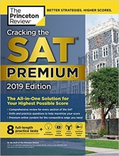 خرید کتاب کرکینگ اس ای تی Cracking the SAT Premium Edition 2019