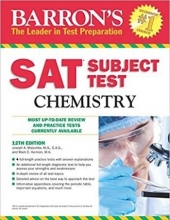 خرید کتاب ست کمیستری Barron’s SAT Subject Test Chemistry 12th Edition