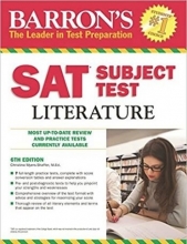 خرید کتاب اس ای تی لیترچر Barron’s SAT Subject Test Literature 6th Edition