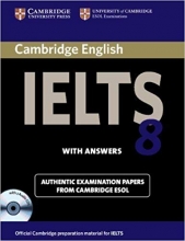 کتاب IELTS Cambridge 8