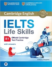 خرید کتاب کمبریج انگلیش آیلتس لایف اسکیلز Cambridge English IELTS Life Skills B1