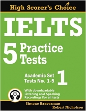 کتاب IELTS 5 Practice Tests, Academic Set 1: Tests No. 1-5