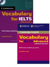 خرید مجموعه دو جلدی کمبریج وکبیولری فور آیلتس اینتر و ادونسد Cambridge Vocabulary for Ielts +CD