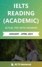 خرید کتاب آیلتس ریدینگ آکادمیک (IELTS Reading Academic (Jan – April 2021