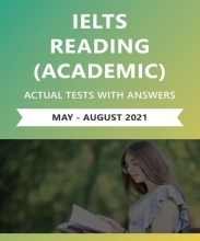 خرید کتاب آیلتس ریدینگ آکادمیک اکچوال تست می تا آگوست ۲۰۲۱ (IELTS Reading Academic Actual Tests with Answers (May – August 20
