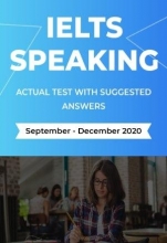خرید کتاب آیلتس اسپیکینگ اکچوال تست سپتامبر تا دسامبر ۲۰۲۰ IELTS Speaking Actual Tests Sep - Dec 2020