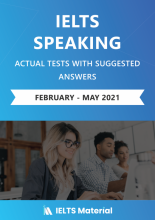 خرید کتاب آیلتس اسپیکینگ اکچوال تست فوریه تا می ۲۰۲۱ IELTS Speaking Actual Tests with Answers