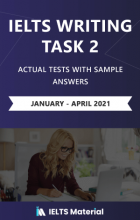 خرید کتاب آیلتس رایتینگ اکچوال تست تسک 2 ژانویه تا آپریل ۲۰۲۱ (IELTS Writing Task 2 Actual Tests with Sample Answers (Jan – Ap