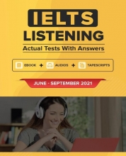خرید کتاب آیلتس لیسنینگ اکچوال تست جون تا سپتامبر ۲۰۲۱ (IELTS Listening Actual Tests with Answers (Jun-Sep 2021