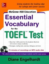 خرید کتاب اسنشال وکبیولری فور تافل تست Essential Vocabulary for the TOEFL Test+CD