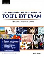 خرید کتاب آکسفورد پریپریشن فور د تافل آی بی تی اگزم کورس جلد شومیز Oxford Preparation Course for the TOEFL iBT Exam with DVD