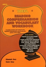خرید کتاب تافل ریدینگ کامپریهنشن اند وکبیولری ورک بوک Toefl: Reading Comprehension And Vocabulary Workbook