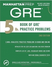 کتاب 5lb. Book of GRE Practice Problems Manhattan 2nd