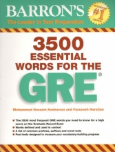 خرید کتاب اسنشیال وردز فور جی ار ای 3500 Essential Words For The GRE اثر دکتر کشاورز