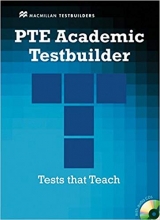 کتاب پی تی ای آکادمیک تست بیلدر  PTE Academic Testbuilder Student Book