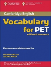 کتاب Cambridge Vocabulary for PET