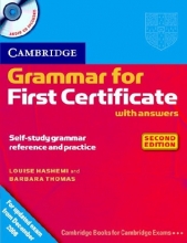 خرید کتاب کمبریج گرمر فور فرست سرتیفیکیشن  Cambridge grammar for first certificate with CD