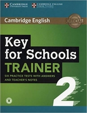 خرید کتاب کی فور اسکول ترینر Key for Schools Trainer 2 Six Practice Tests