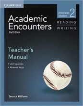 خرید کتاب معلم آکادمیک اینکانترز Academic Encounters 2 Teachers Manual Reading and Writing