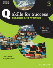 خرید کتاب کیو اسکیلز فور ساکسس ریدینگ اند رایتینگ Q Skills for Success 3 Reading and Writing 2nd+CD