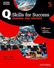 خرید کتاب کیو اسکیلز فور ساکسس ریدینگ اند رایتینگ Q Skills for Success 5 Reading and Writing 2nd سیاه وسفید