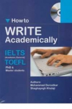 کتاب زبان هو تو رایت آکادمیکلی  How to Write Academically + DVD