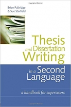 خرید کتاب تزیز اند دیزرتیشن Thesis and Dissertation Writing in a Second Language
