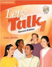 خرید کتاب لتس تاک ویرایش دوم Lets Talk 1 Second Edition