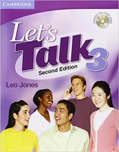 خرید کتاب لتس تاک ویرایش دوم Lets Talk 3 Second Edition