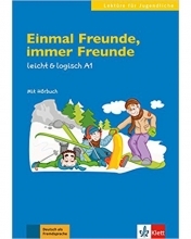 کتاب آلمانیEinmal Freunde, immer Freunde: Buch mit Audio-CD A1