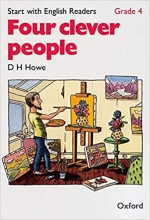 خرید کتاب فور کلور پیپل Start with English Readers. Grade 4: Four Clever People