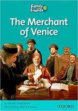 کتاب داستان فمیلی اند فرندز تاجر ونیز Family and Friends Readers 6 The Merchant of Venice